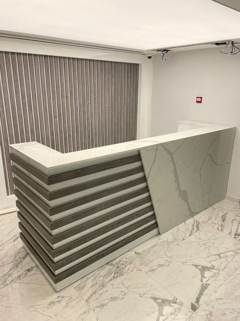 Modern Reception Counter, Office Reception Desks, Cash Counter Design, Modern Reception Desk Design, Office Counter Design, Reception Counter Design, Shop Counter Design, Store Shelves Design, Display Retail