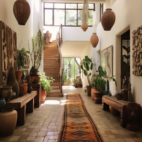 South American Style Home, South West Home Decor, Guatemala Interior Design, Desert Style Home Interior Design, Modern Latin Decor, Colombian Farmhouse, Colombian Interior Design, Modern Southwest Interior Design, Modern Mexican Living Room