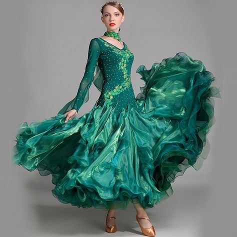 Standard Dance Dress, Standard Dance, Dance Competition Dress, Ballroom Competition, Competition Dance, Tango Dress, Competition Dress, Argentine Tango, Ballroom Dance Dresses