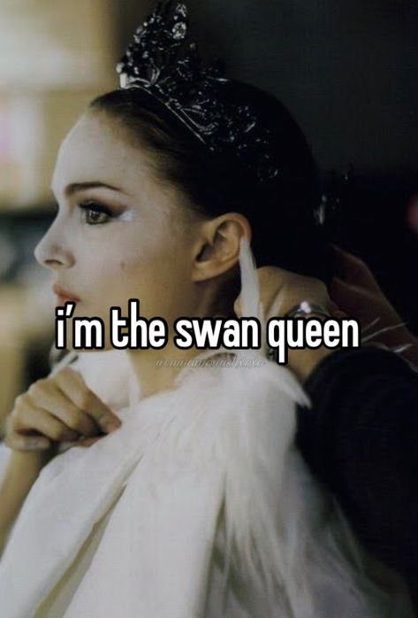 Black Swan Whisper, I Just Wanna Be Perfect, Nina Sayers, Dark Swan, Feminine Energy Aesthetic, Swan Queen, Chick Flicks, The Perfect Girl, Girly Quotes