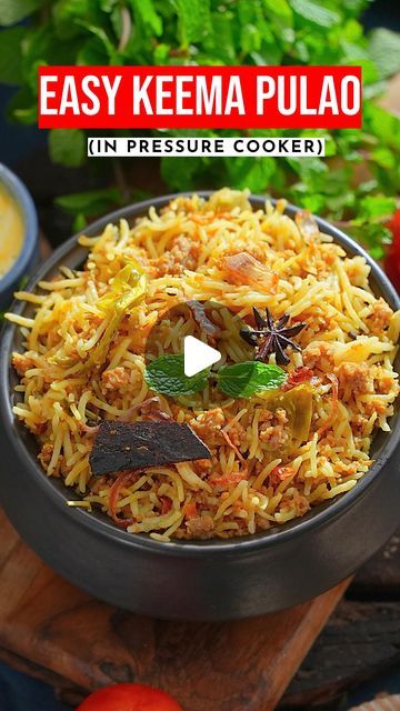 Kheema Pulao Recipe, Kheema Recipe Indian, Keema Pulao, Mutton Rice, Rice Pulao, Indian Meals, Ginger Garlic Paste, Pulao Recipe, Bay Leaf