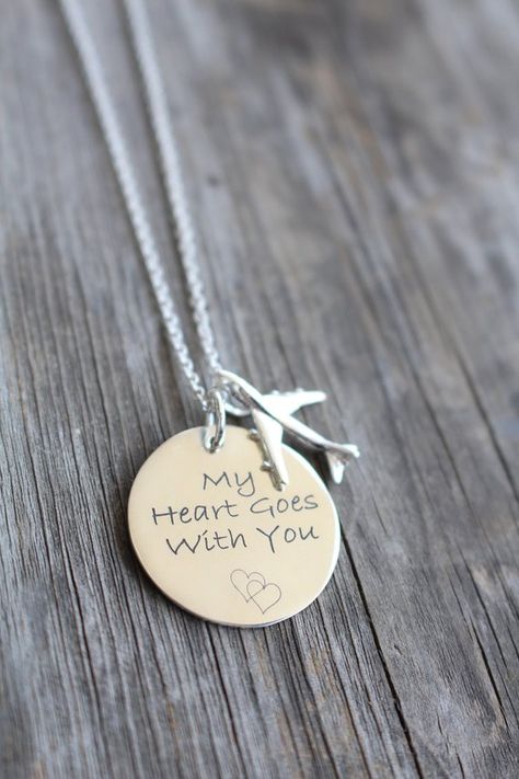 Pilot Jewelry, Aviation Jewelry, Xo Necklace, Airplane Necklace, Sideways Initial Necklace, Pilot Gifts, Engraved Pendant, Loving Gifts, Couple Necklaces