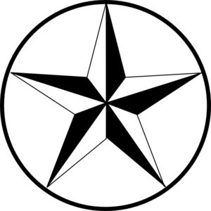 Texas Star clip art - vector Star Line Art, Barn Star Decor, Texas Quilt, Star Coloring Pages, Star Clipart, Free Clipart Images, Witchy Crafts, Texas Star, State Of Texas