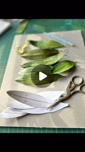 Johanna Levina Oliver on Instagram: "A little leaf study appreciation reel. Am really loving experimenting with some paper leaves for a project I’ll be working on.   I’m sharing the results of my experiments with my Patreon community and will be supplying templates and a printable workbook to document your studies.   #handmade #black_tree_designs #capetownartist #paperartist #paperart #paperflowers #paperflower #reelsinstagram #reelsvideo #reels #reelviral #reelsofinstagram #explorepage #botanicalart #botanical #botanicalillustration #botanicalpainting #fortheloveofflowers #waketomake #floralart #cottagecore # #handmadepaperflowers #paperleaves #capetownart #botanicalmind #paperleaves #patreoncreator #patreon #patreonartist" Paper Mache Leaves, Paper Leaf Template, Paper Mache Flowers, Rolled Fabric Flowers, Leaf Template Printable, Crepe Flowers, Flower Templates Printable, Rolled Paper Flowers, Fabric Flower Tutorial