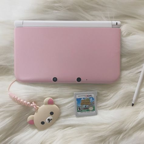 Pink 3ds, Nintendo 3ds Xl, Retro Gadgets, Ds Games, Image Swag, Baby Pink Aesthetic, 3ds Xl, Kawaii Aesthetic, You're Welcome