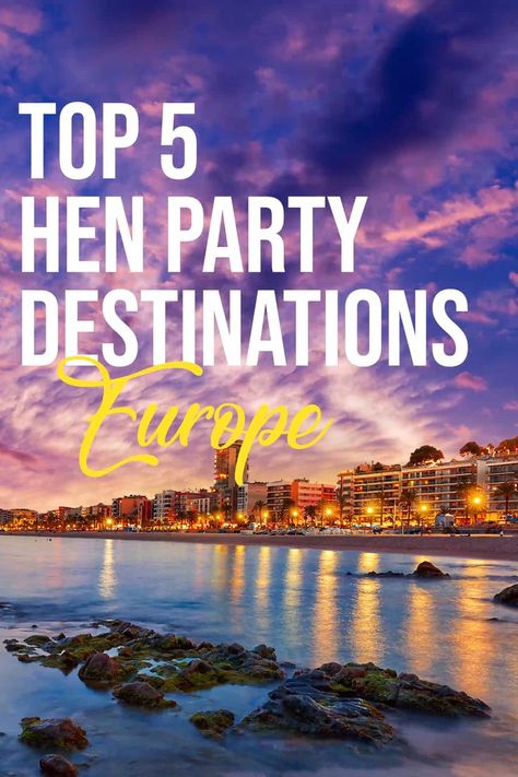 Hen Party Destinations, Bachelorette Locations, City Trips Europe, Bachelorette Party Locations, Visit Chile, Bachelorette Party Destinations, Backpacking Europe Packing List, Travelling Europe, Chile Travel