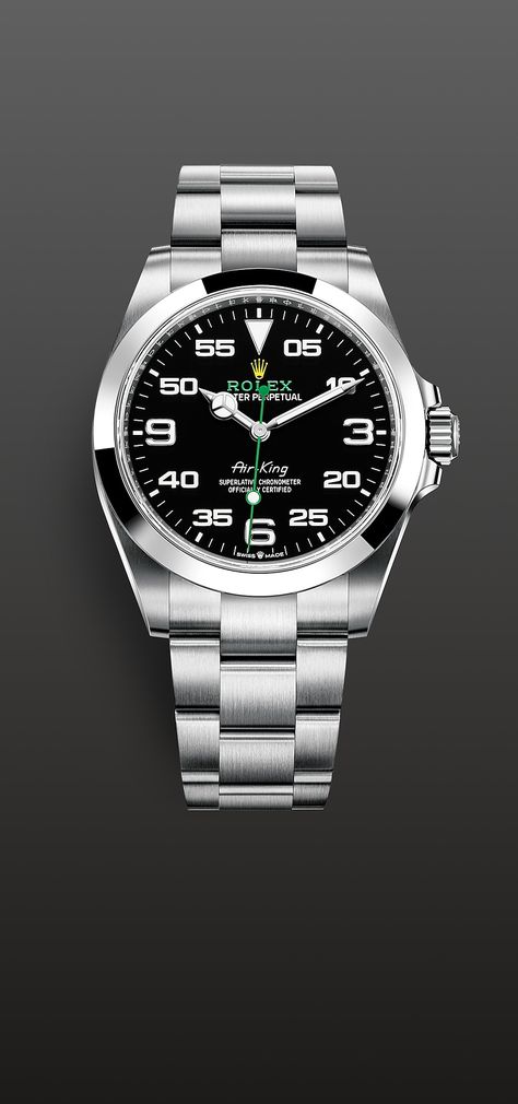 Rolex Air King 2022, Aesthetic Watches, Y2k Bracelets, Air King, Rolex Watches Women, Timeless Watches, Rolex Watches For Men, New Rolex, Amazing Watches