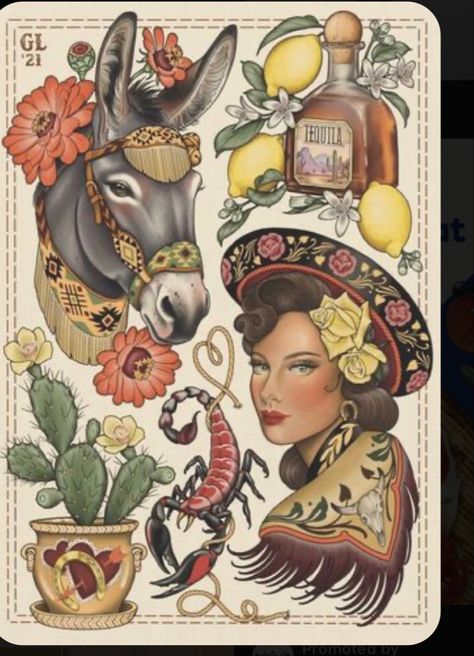 Cowgirl Tattoos, Western Tattoos, Traditional Tattoo Sleeve, Cowgirl Art, Traditional Tattoo Design, Tattoo Portfolio, Traditional Tattoo Art, Cowboy Art, Desenho Tattoo