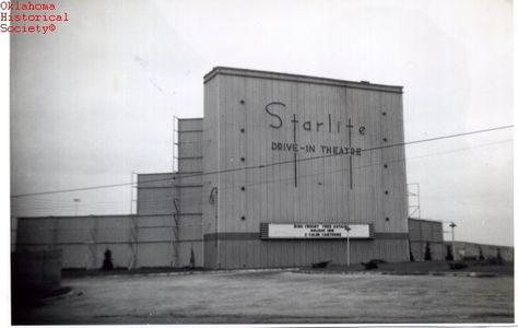 Shawnee Oklahoma, Drive In Movie Theater, Oklahoma History, Drive In Theater, Drive In Movie, I Remember When, Yesterday And Today, Historical Society, Movie Theater