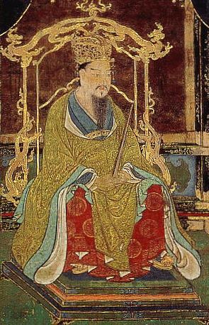 Kammu Tennō (born 737, Nara, Japan—died April 9, 806, 50th emperor of Japan - established the Japanese capital at Heian-kyō (now Kyoto) where it remained until 1868. His accomplishments laid the basis for the Heian period (794–1185). Enthroned in 781 as the emperor Kammu, he was one of the strongest rulers Japan had known for several centuries. Tenryu Ji, Nara Period, Japanese Myth, Heian Era, Ancient Japan, Heian Period, Japanese History, Asian Painting, Japan Culture