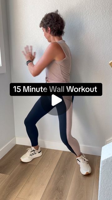 Suzi J on Instagram: "15 minute Wall Workout! Each move 30 seconds two times with a short rest in between! Make sure to do both sides! This is a fun one! #instagram #instagood #fyp #workout #fitnessmotivation #exercise #foryou #homeworkout #strength #fun" Workout With Wall, Wall Yoga Exercises, Wall Exercises, Wall Yoga, Daily Exercises, Wall Workout, 15 Minute Workout, Workout Songs, Exercise Ideas