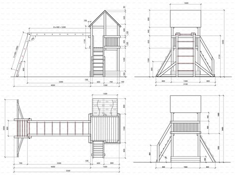 Play House Interior, Playground Plan, 2d Model, Kids Backyard Playground, Kids Play Spaces, Playground Slide, Kindergarten Design, Architecture Design Sketch, Playground Design