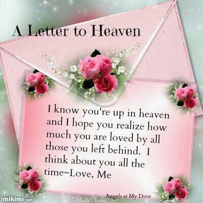 Letter To Heaven, Grandma Birthday Quotes, Mother's Day In Heaven, Missing My Mom, Mom In Heaven Quotes, Psalms Quotes, Letter From Heaven, Happy Birthday In Heaven, Missing Mom