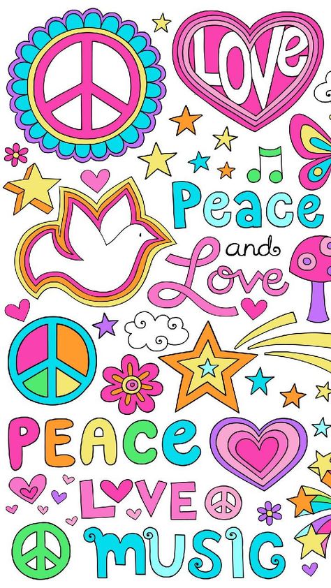 Download Peace And Love Wallpaper by ____S - 2e - Free on ZEDGE™ now. Browse millions of popular abstract Wallpapers and Ringtones on Zedge and personalize your phone to suit you. Browse our content now and free your phone Peace And Love Wallpaper, Peace Art, Happy Hippie, Iphone Wallpaper Images, Hippie Wallpaper, Painted Clothes, Hippie Art, Jolie Photo, The Peace