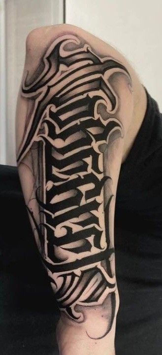 Arm Lettering Tattoo, Lettering Tattoos, Tattoo Lettering Alphabet, Tattoo Lettering Design, Tattoo Hand, Tattoo Lettering Fonts, Word Tattoos, Tattoo Lettering, Tattoo Fonts