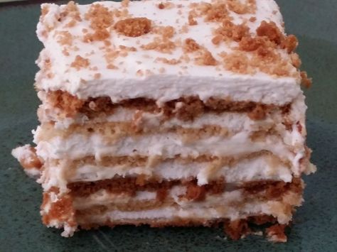 Icebox Cake Recipes, Lemon Dessert, Lemon Dessert Recipes, Make Ahead Desserts, Ginger Snap Cookies, Wafer Cookies, Lemon Ginger, Icebox Cake, Meyer Lemon