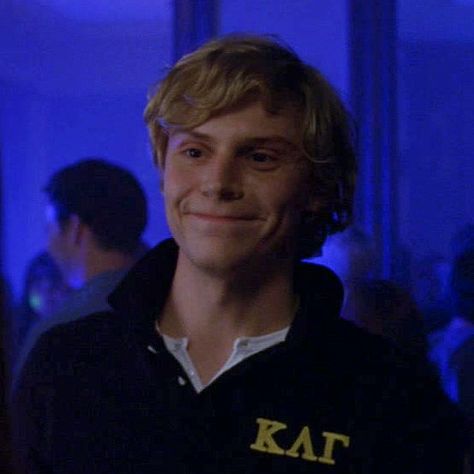 Kyle Spencer, Evan Thomas, Tate Langdon, Lord Help, Ryan Murphy, Wicked Game, Holy Moly, Blonde Guys, Evan Peters