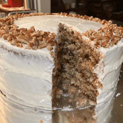 Easy Cream Cheese Frosting, Hummingbird Cake Recipe, Hummingbird Cake Recipes, Cream Cheese Frosting Easy, Cake From Scratch, Italian Cream Cakes, Fruity Cake, Hummingbird Cake, Easy Cream