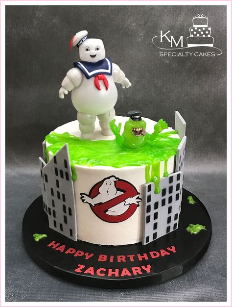 Ghostbuster Cakes Birthdays, Ghostbusters Decor, Ghostbusters Birthday Cake, Ghostbusters Decorations, Ghostbuster Birthday, Ghostbusters Cake, Ghostbuster Party, Ghost Busters Birthday Party, Ghostbusters Birthday