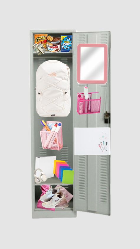 #lockerinspo #locker #slay Locker Wallpaper, School Goals, Middle School, Lockers, Back To School, Pins, Quick Saves, Black, Art