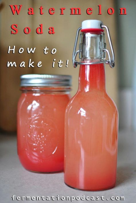 Looking for a crowd-pleaser? Try this delightful watermelon soda recipe that’s perfect for gatherings with friends and family. Whether you prefer it as a simple watermelon drink or a bubbly, flavorful soda, it’s bound to impress. Check out more at FermentationPodcast.com. Watermelon Soda, Ginger Soda, Mead Recipe, Recipes With Enchilada Sauce, Watermelon Drink, Soda Recipe, Fermented Drink, Fresh Watermelon, Noodle Recipes