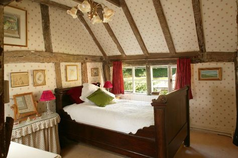 Cotchford Farm, Sussex, UK Cotchford Farm, Cottage Bedrooms, House At Pooh Corner, Pooh Corner, Storybook House, Country Retreat, English Cottage Style, Christopher Robin, Cottage Bedroom