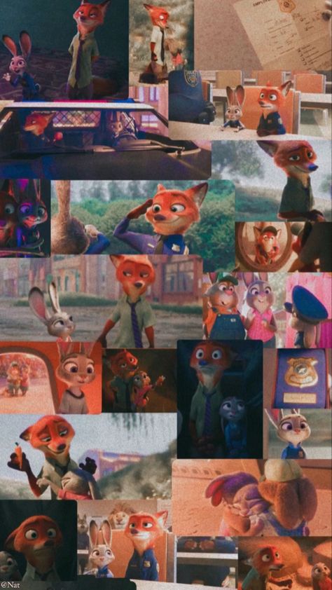 Sfondo Judy e Nick Judy And Nick, Nick And Judy, Zootopia, Cute Wallpapers, Wallpapers, Art