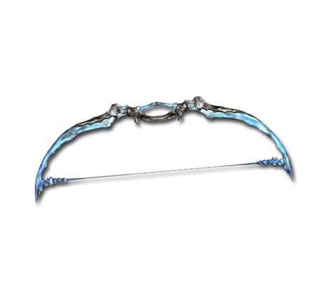 Ice Bow - Granblue Fantasy Wiki Magic Bow, Medieval Games, Magic Items, Bow And Arrow, Blue Bow, Blue, Quick Saves