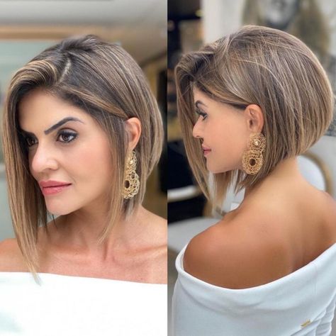 Stacked Asymmetric Cut for Fine Hair Long Asymmetrical Haircut, Short Asymmetrical Haircut, Asymmetrical Haircuts, Long Asymmetrical Bob, Asymmetrical Bob Haircuts, Asymmetrical Haircut, Asymmetrical Hairstyles, Hair Adviser, Asymmetrical Bob