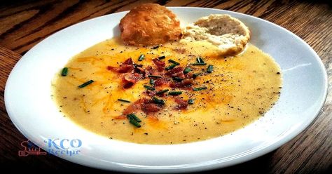 Bear Creek Potato Soup Recipe Clam Boil, Bear Creek Soup, Bourbon Salmon, Fresh Herb Salad, Canned Crab Meat, Side Dishes For Salmon, Cabbage Casserole Recipes, Soup Ideas, Creamy Crab