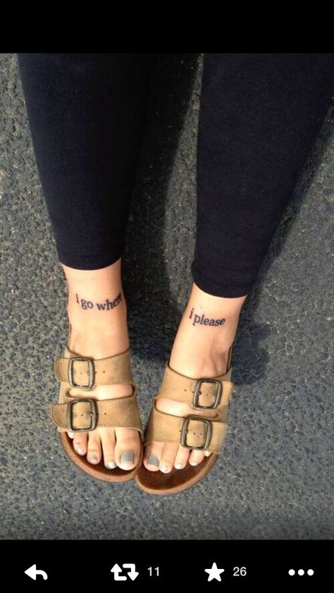 Front of ankle tattoo Front Ankle Tattoos, Traveling Tattoo, Thigh Tat, Travel Tattoos, How To Disappear, I Do What I Want, Sister Tattoos, Sandals Slippers, Ankle Tattoo