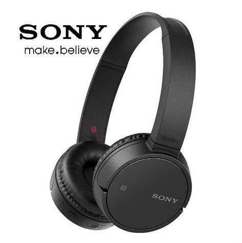 Wireless Bluetooth Headphone Sony Wireless Headphones, Sony Headphones, Headphones Design, Best Headphones, Headphones With Microphone, Headphone With Mic, Adjustable Headband, Black Headphones, Bluetooth Headphones Wireless