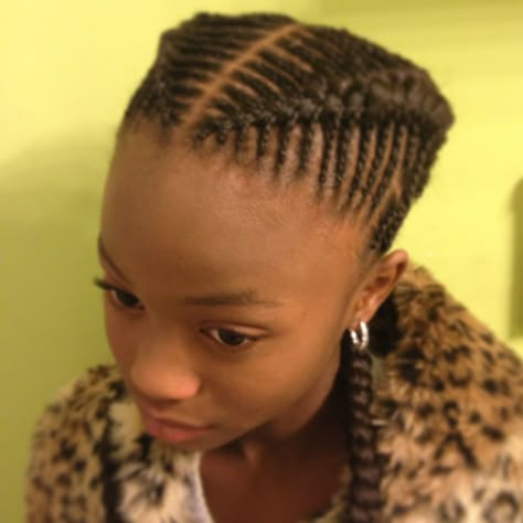 Fishbones Braids Lines Hairstyles African, Lines And Braids Hairstyles, Latest Hairstyles In Nigeria, Small Lines Hairstyle, Braids Lines Hairstyles, Braids For Teens, Fishbone Hairstyle, Big Cornrows Hairstyles, Big Cornrows