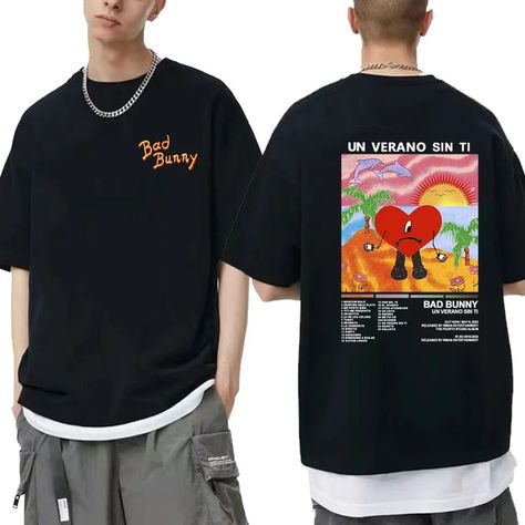 Camiseta Unisexo Bad Bunny Un Verano Sin Ti Bad Bunny, Feelings