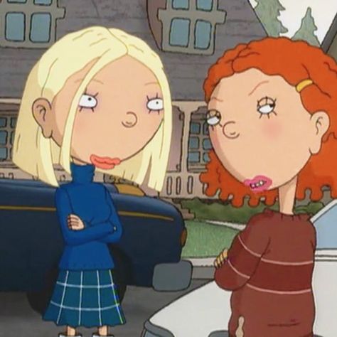 As Told By Ginger Courtney, As Told By Ginger Aesthetic, Courtney Gripling, Told By Ginger, As Told By Ginger, Cartoon Pfp, Hey Arnold, 90s Cartoons, 90s Cartoon