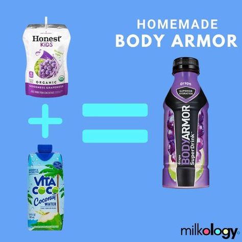 Homemade Body Armor Drink, Body Armor Drink, Drink Gift Ideas, Increase Milk Supply, Electrolyte Drink, Postpartum Body, Drink Gift, Milk Supply, Fruit Punch