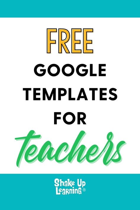 Free Google Templates, Google Classroom Elementary, Magnetic Poetry, Free Teacher Resources, Accessible Design, Teacher Tech, Teacher Templates, Choice Boards, Teaching Technology