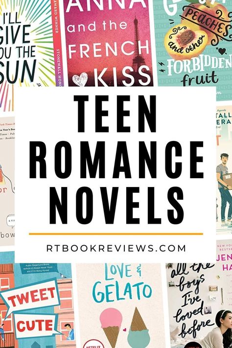 Feel butterflies in your stomach with these top first love romance books made for teens to read! Tap to see the top 30 best romance novels for teens. #teenromance #bestromancebooks #romancebooksforteens Cute Love Books, Feel Good Romance Books, Good Romance Books For Teens, Romcom Books For Teens, Teenage Romance Books, Highschool Romance Books, High School Romance Books, Ya Romance Novels, Romance Books For Teens