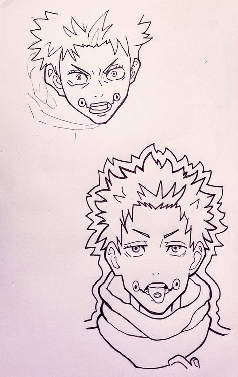 Toge Inumaki drawing tattoo idea jujutsu kaisen ink Anime Drawings, Female Sketch, Tattoos, Drawings, Anime, Art