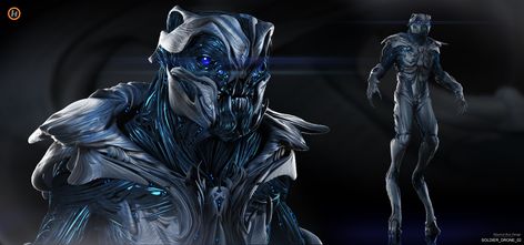 ArtStation - Beyond Skyline - Drone Soldier Concept, Mauricio Ruiz Design Human Transformers, Soldier Concept, Beyond Skyline, Monsters Art, Sci-fi Armor, Transformers Movie, Alien Concept, Alien Design, Alien Concept Art