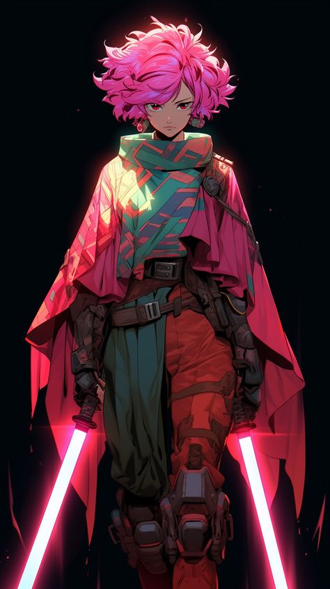 Cyberpunk Jedi, Sith Character Designs, Star Wars Oc Female Jedi, Earp Brothers, Female Samurai Art, Jedi Art, Star Wars Design, Female Character Concept, Star Wars Rpg