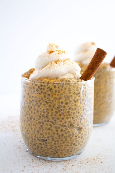 Pumpkin Spice Chia Pudding - Amanda Miller Nutrition Pumpkin Chai Pudding, Pumpkin Chia Seed Pudding Coconut Milk, Pumpkin Spice Chia Pudding, Pumpkin Pie Coconut Milk, Chia Seed Pudding Almond Milk, Chia Seed Pudding Coconut Milk, Chai Pudding, Pumpkin Chia Pudding, Chia Pudding Recipes Healthy