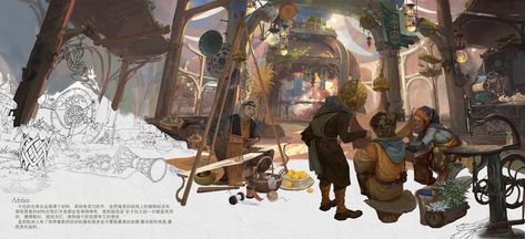 ArtStation - Cloth Fairy Tale Character Portfolio Layout, Fairy Tale Drawings, Artbook Layout, Artbook Design, Graphic Designer Portfolio, Animation Background, Environment Concept Art, Illustration Artwork, Environmental Art