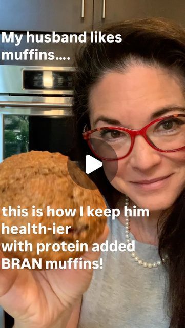 Dr Vonda Wright | Surgeon on Instagram: "I bake every two weeks. 

My husband, @petertags32 loves snacking, and instead of letting just any old muffin into my house I’ve started baking high #fiber, added #protein #muffins, every two weeks to keep him healthier. 

Here is a brief overview of what you can expect when you make these #bran muffins :

1. Mix the wheat bran and buttermilk. Let the mixture stand. 2. Beat the remaining wet ingredients together, then stir them into the buttermilk mixture. 3. Add the dry ingredients. Fold in the raisins. 4. Spoon the batter into a prepared muffin tin. 5. Bake in the preheated oven until the tops spring back when lightly touched.

Ingredients 
(I QUADRUPLE this recipe to make 40 at a time)
* 	1 ½ cups wheat bran
* 	1 cup buttermilk
* 	⅔ cup brown sug Wheat Bran Cookies, High Protein Bran Muffins, Honey Bran Muffins, Protein Ideas, Wheat Bran, Bran Muffins, Protein Muffins, Exercise Tips, Vanilla Protein Powder