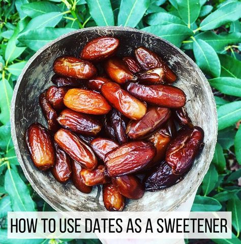 My Favorite Ways to Use Dates As a Sweetener (+ syrup recipe) | The Friendly Fig Date Syrup Recipes, Date Recipes Healthy, Quick Vegan, Sweet Potato Breakfast, Date Recipes, I Gave Up, Medjool Dates, Vegan Ice Cream, Syrup Recipe