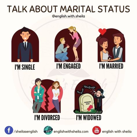 Sheila's English on Instagram: “I'm single ☺ What about you? 🔶️Your marital status is whether you are married, single, or divorced, etc. 😎👇🏻 tag your friends and let them…” Asl Sign Language Words, Single Status, I'm Single, Sign Language Words, Asl Sign Language, Im Single, Marital Status, Tag Your Friends, Sign Language