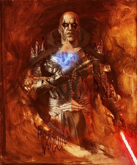 Darth Bane, Star Wars Legacy, Dark Lord Of The Sith, Star Wars Villains, Star Wars Painting, Sith Empire, Star Wars Background, Star Wars Sith, Star Wars The Old