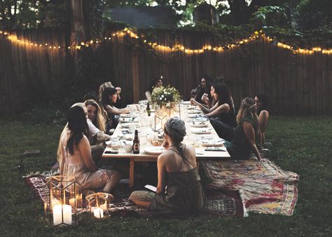 Outdoor Dinner Parties, Outdoor Dinner, Boho Party, Bohol, Garden Parties, Backyard Party, Summer Solstice, E Card, Outdoor Party