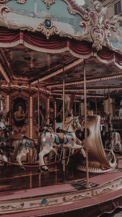 Carousel Photoshoot, Mary Go Round, Carnival Baby Showers, Circus Aesthetic, Music Box Vintage, Magic Realism, Circus Theme, Merry Go Round, Relationship Goals Pictures