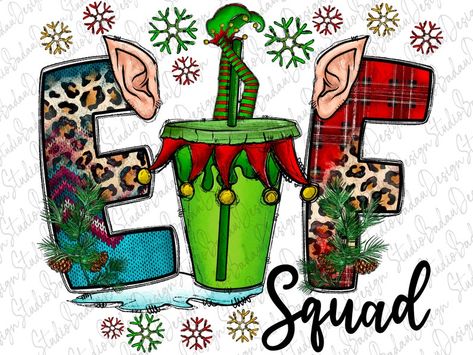 Elf Drink, Flower Shadow Box, Merry Christmas Png, Sublimation Paper, Making Shirts, Png Christmas, Christmas Png, Design Png, Christmas Elf